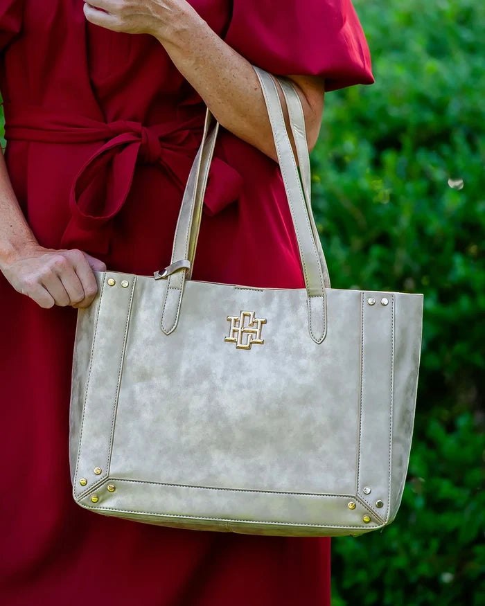 SOPHIE STUDDED TOTE