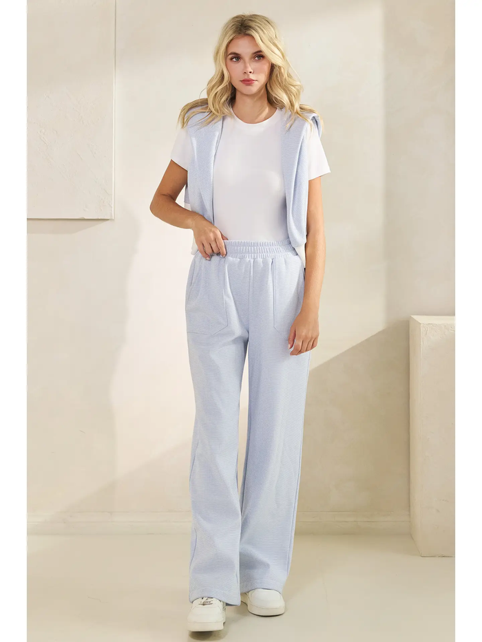 Striped Lounge Pants - Greige Goods