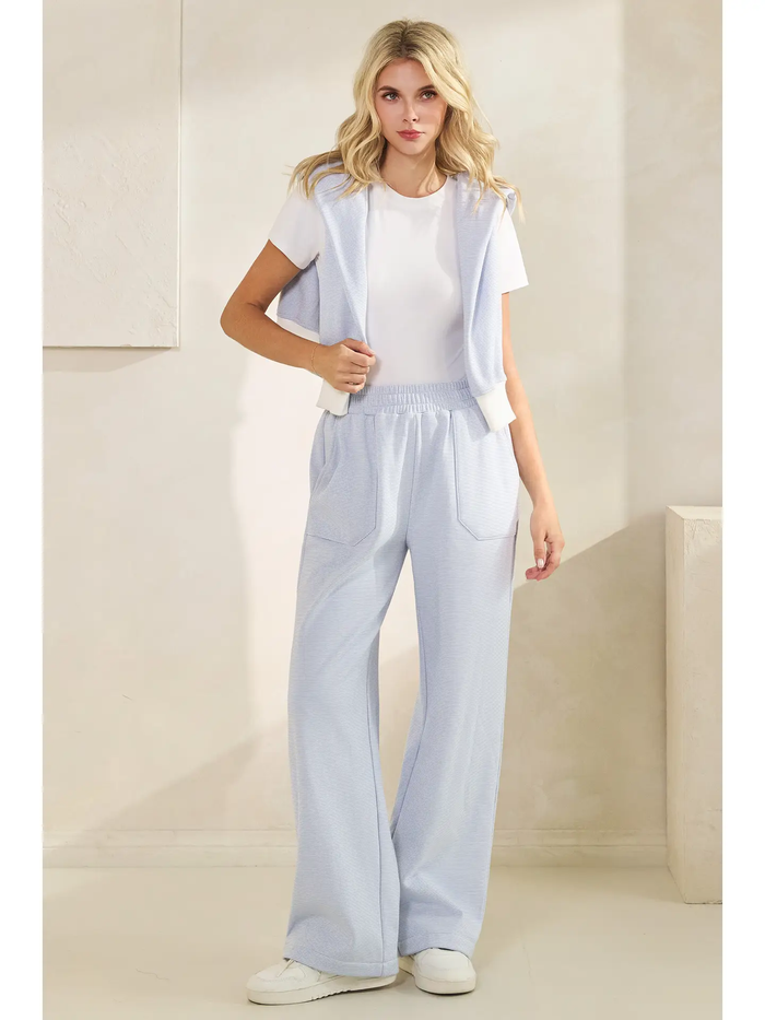 Striped Lounge Pants - Greige Goods