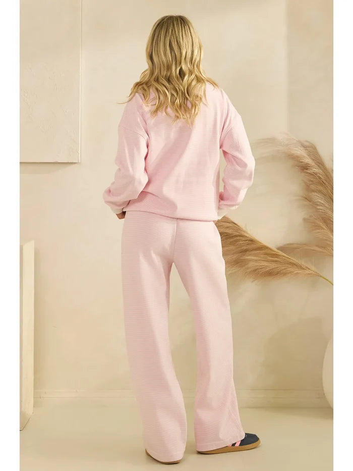 Striped Lounge Pants - Greige Goods