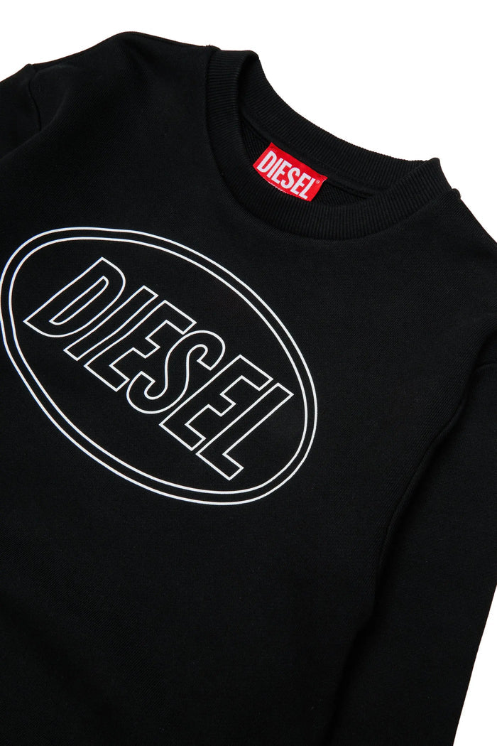 Sweatshirt with logo print