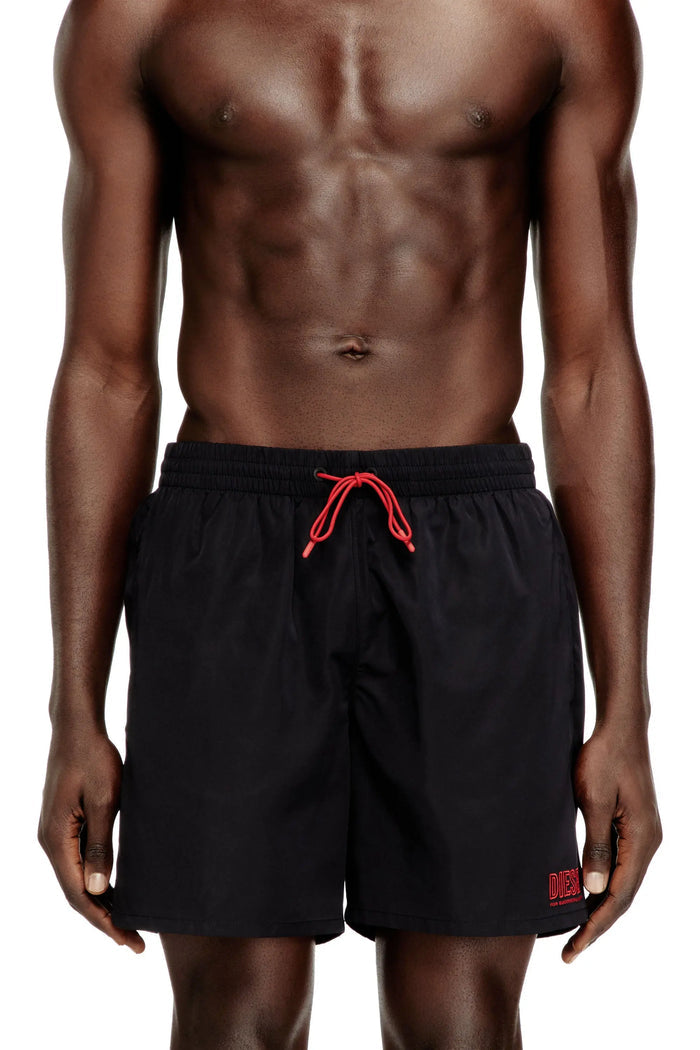 Swim shorts with zip pocket