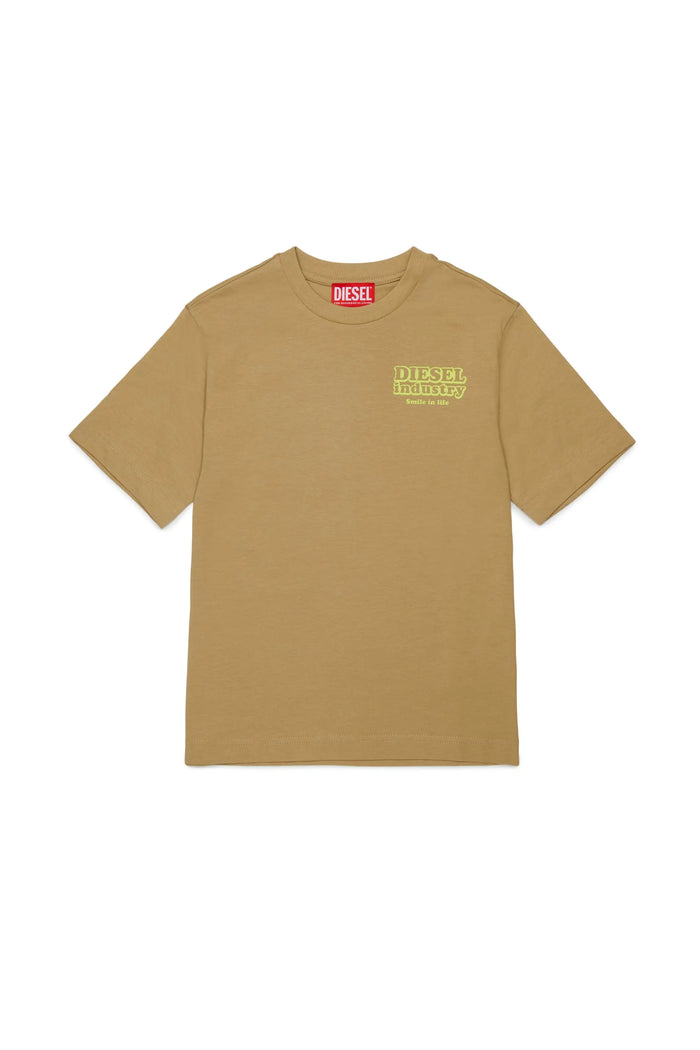 T-shirt with Diesel Industry print