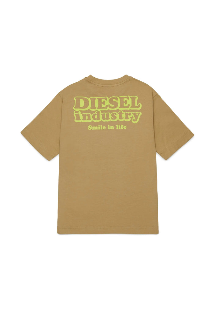 T-shirt with Diesel Industry print