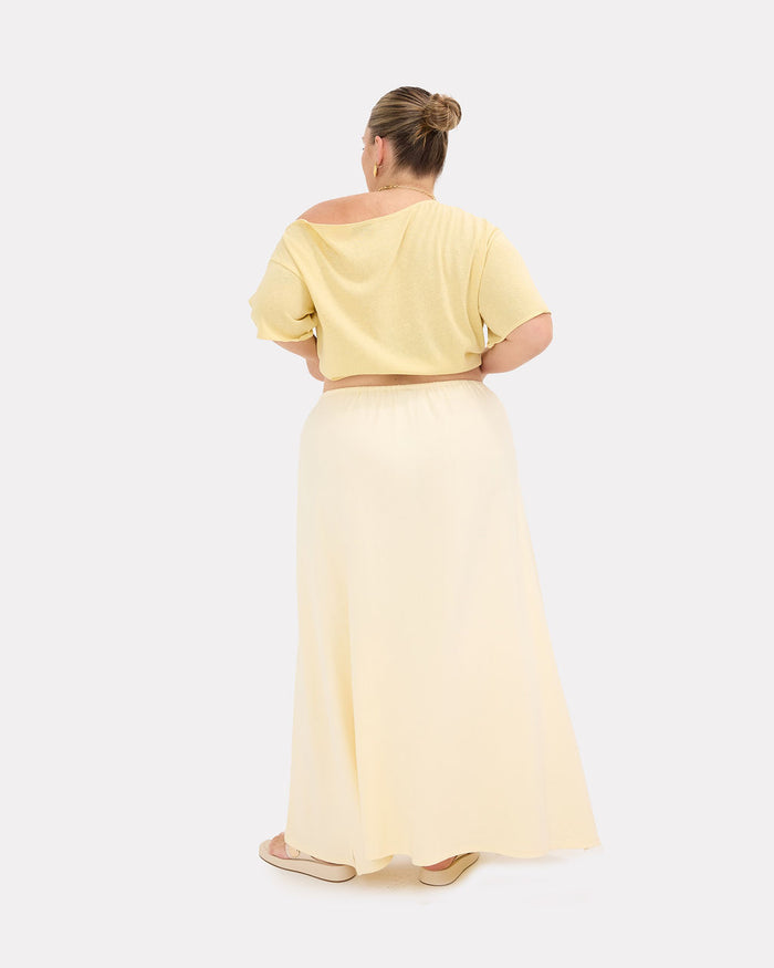 Talisha Top in Mustard | Maternity and Postpartum Friendly | The Lullaby Club