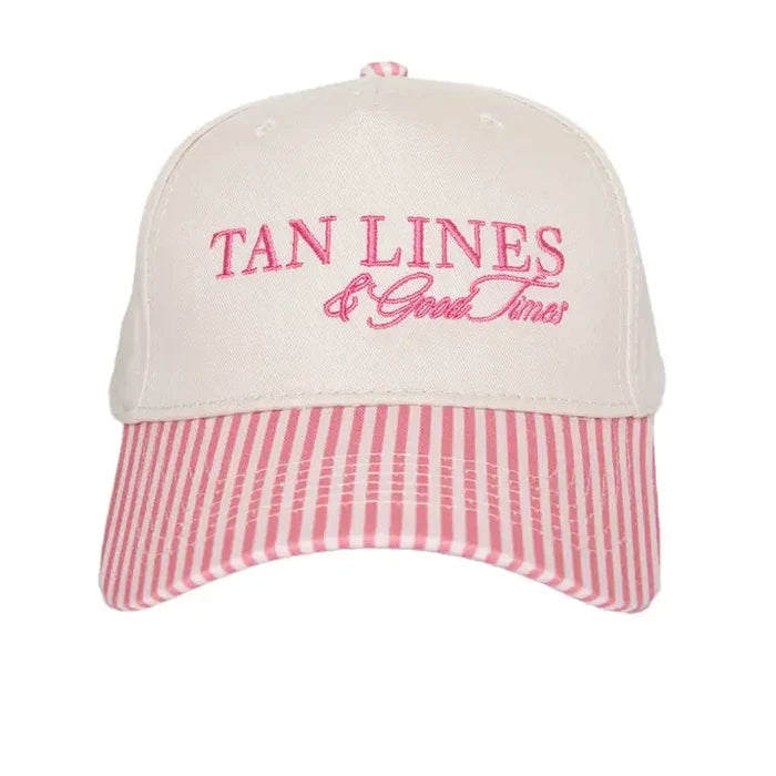 TAN LINES & GOOD TIMES HAT