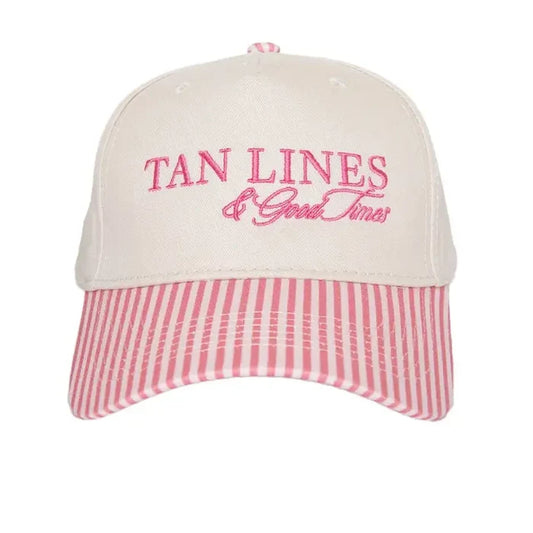 TAN LINES & GOOD TIMES HAT