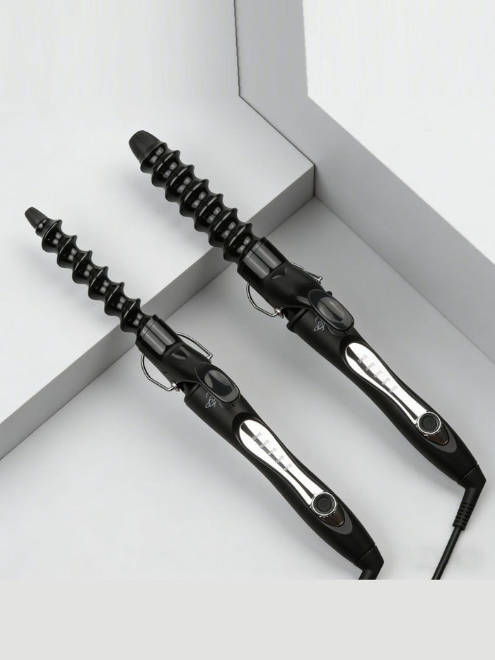 Temperature Control Barrel Curling Iron