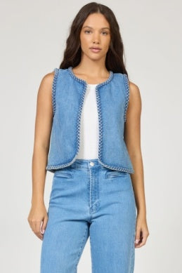 The Abby Vest - Greige Goods