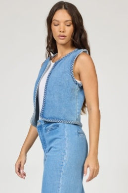 The Abby Vest - Greige Goods