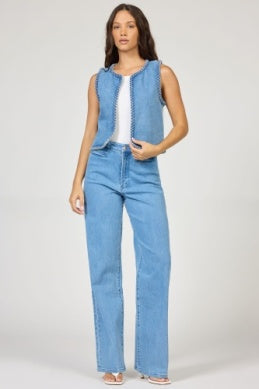 The Abby Vest - Greige Goods