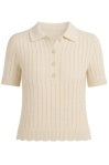The Araminta Top - Greige Goods