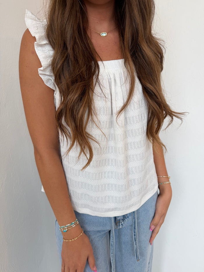 The Kim Top - Greige Goods
