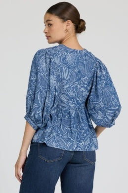 The Malia Top - Greige Goods