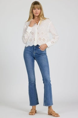 The Miranda Top - Greige Goods