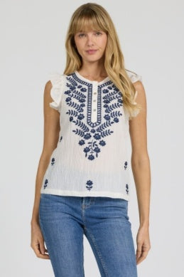 The Nicola Top - Greige Goods
