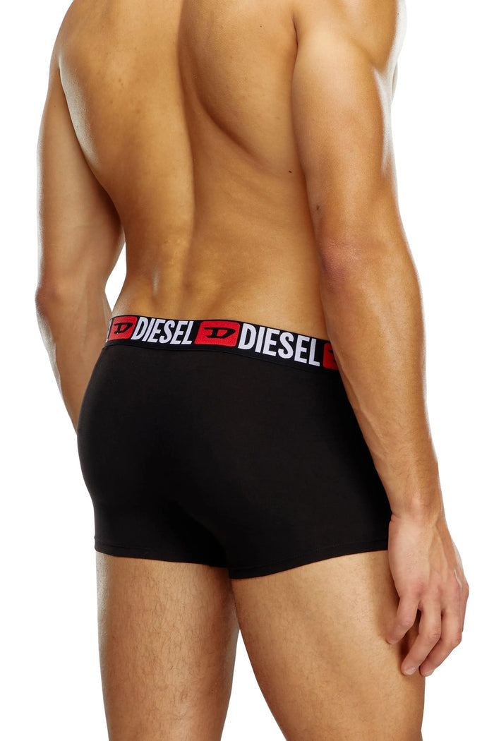 Three-pack of all-over logo waist boxers