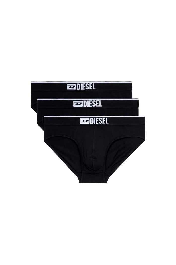 Three-pack of plain logo briefs