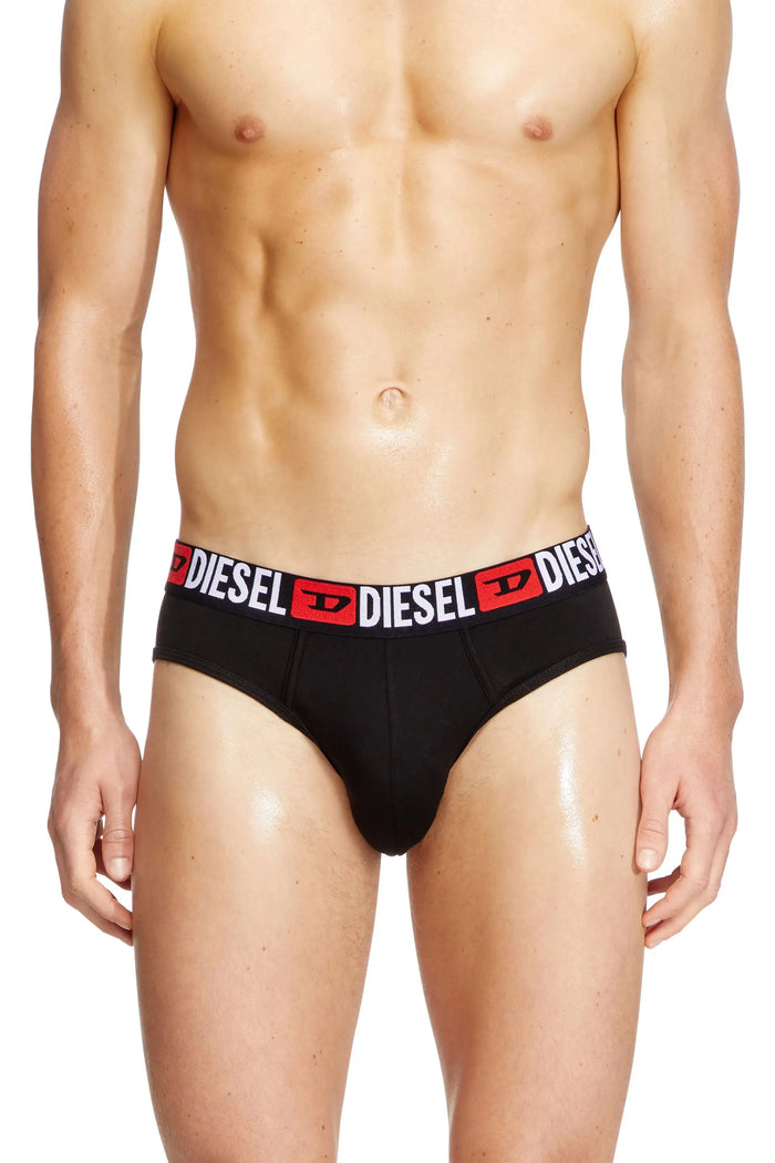 Three-pack of solid-colour briefs