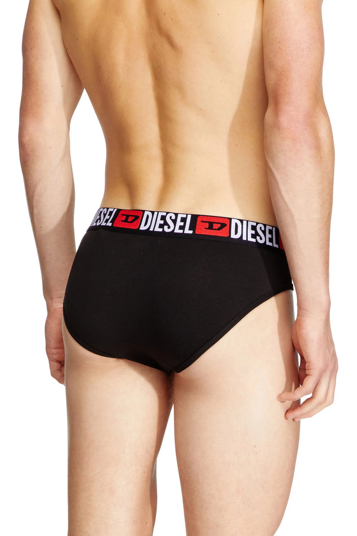 Three-pack of solid-colour briefs