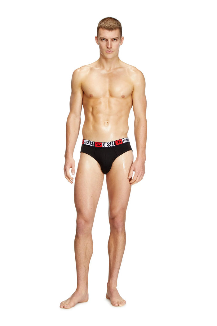 Three-pack of solid-colour briefs