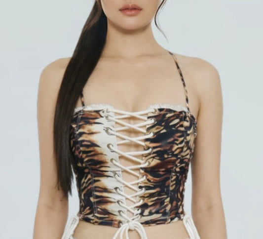 Tiger corset