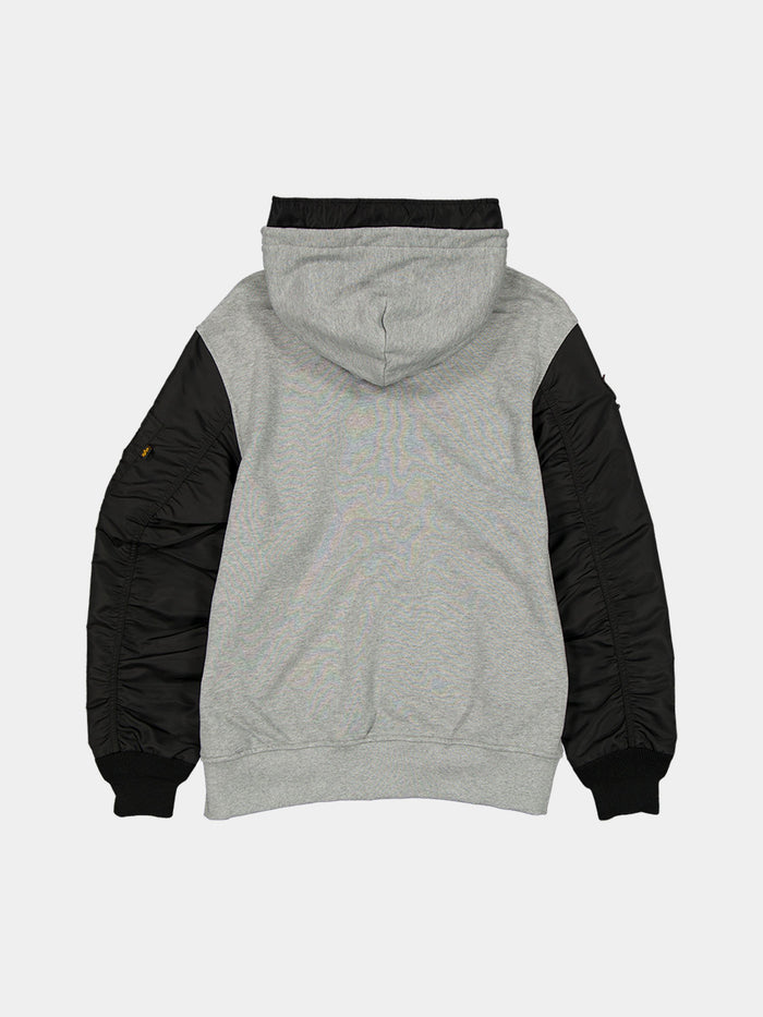 TORONTO RAPTORS X ALPHA X NEW ERA MA-1 ZIP UP HOODIE OUTERWEAR Alpha Industries
