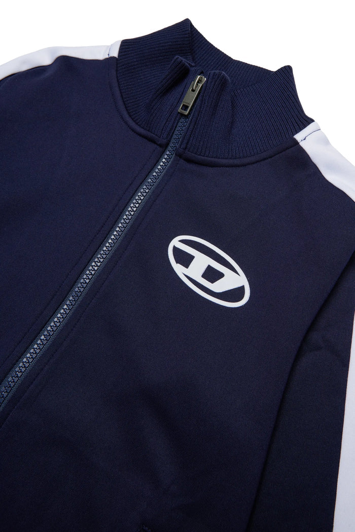 Track jacket with Oval D logo