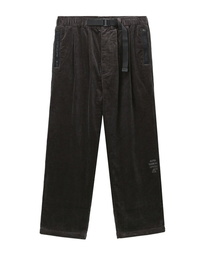 UNFRM CORDUROY CARGO PANT BOTTOM Alpha Industries GRAY S