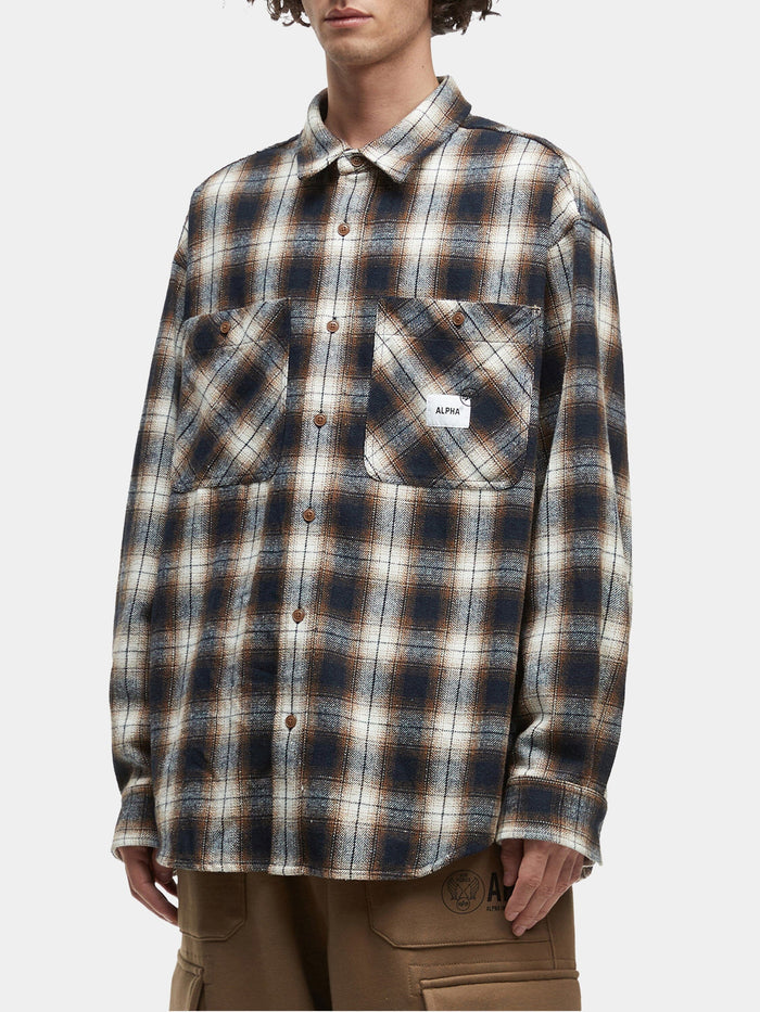 UNFRM FLANNEL SHIRT TOP Alpha Industries