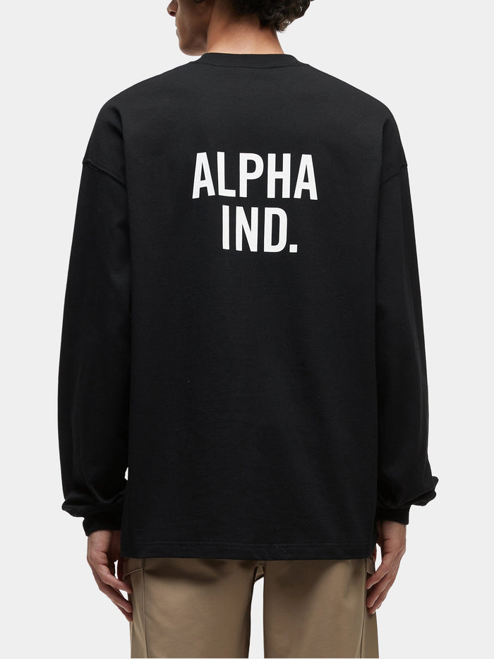 UNFRM LONG-SLEEVED POCKET T-SHIRT TOP Alpha Industries