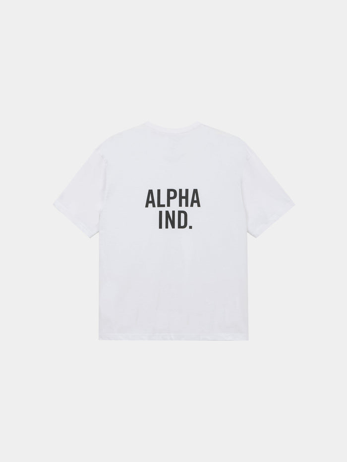 UNFRM SHORT-SLEEVED POCKET ALPHA IND. TEE TOP Alpha Industries WHITE XS