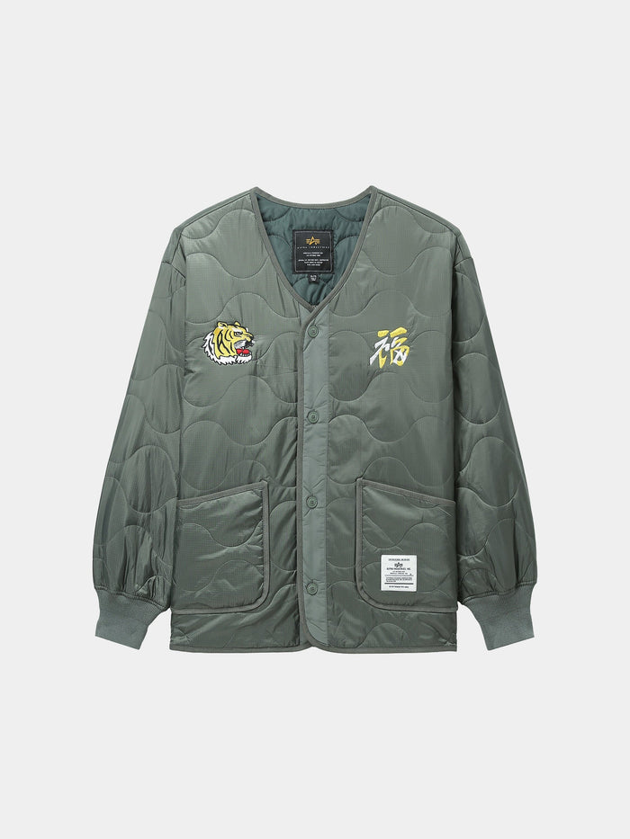 UNFRM TIGER LINER JACKET OUTERWEAR Alpha Industries OLIVE XS