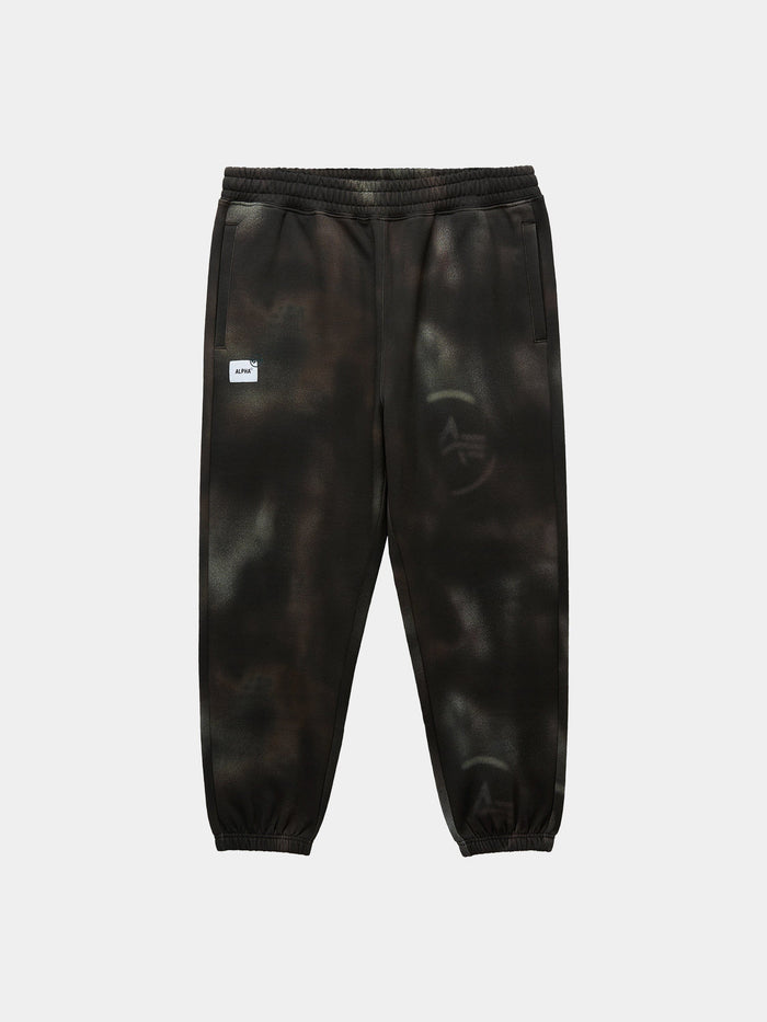 UNFRM WASHED SWEATPANT BOTTOM Alpha Industries RUST XS