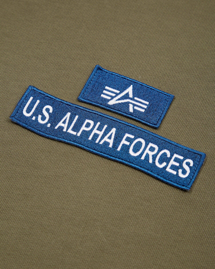 ALPHA BADGE HOODIE TOP Alpha Industries