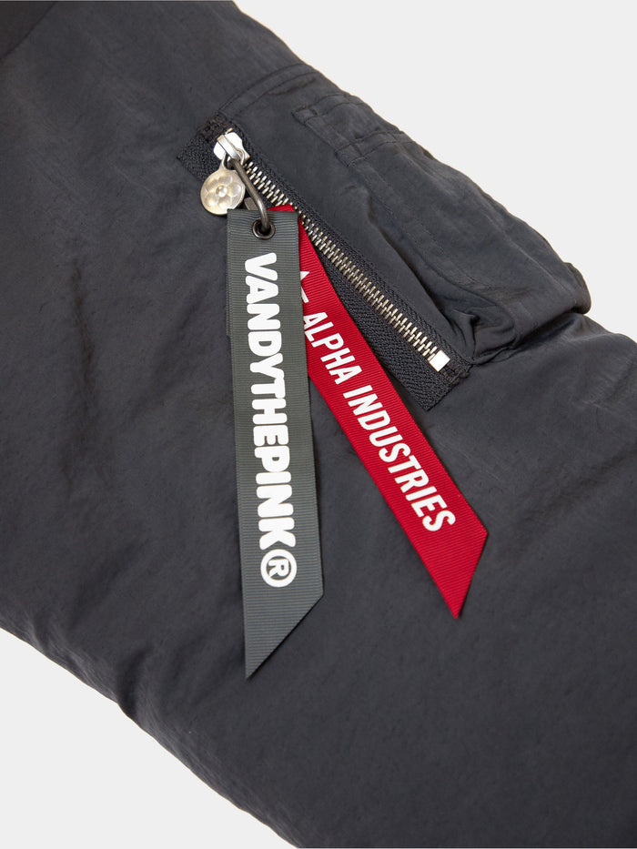VANDY THE PINK X ALPHA INDUSTRIES ANIMAL JACKET COLLAB Alpha Industries