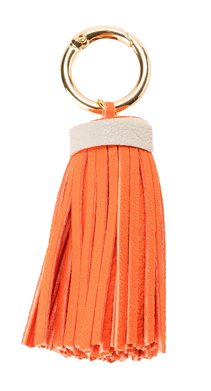 Two Tone Tassel Orange