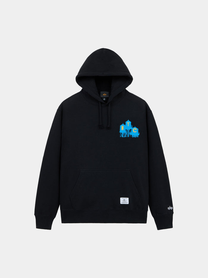 WATER TOWER STACKS HOODIE TOP Alpha Industries