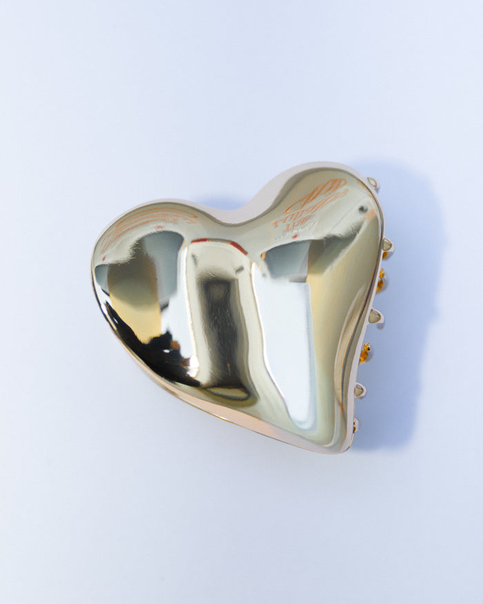 Wavy Heart Hair Clips