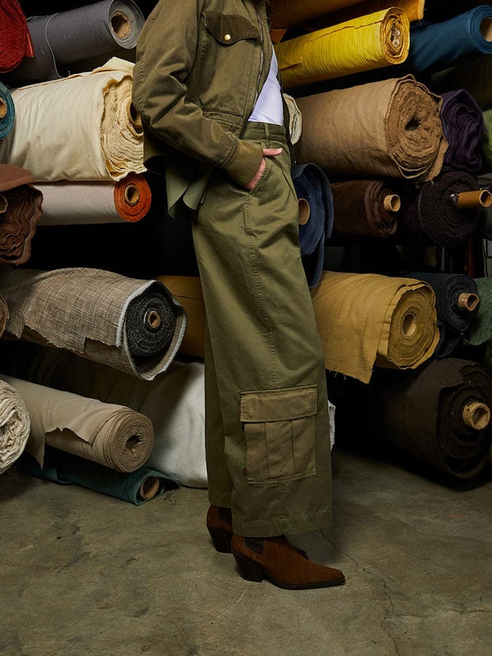 WIDE LEG PANT W BOTTOM Alpha Industries