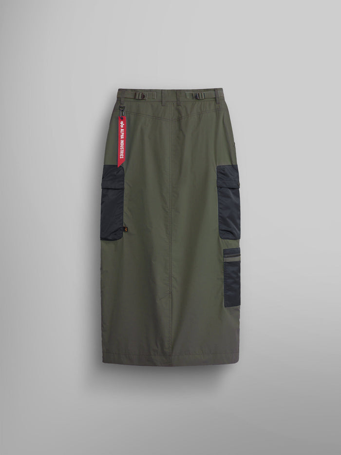 WOMEN'S M-65 SKIRT SALE Alpha Industries / FW24-DROP1-RECN FIELD GRAY XS
