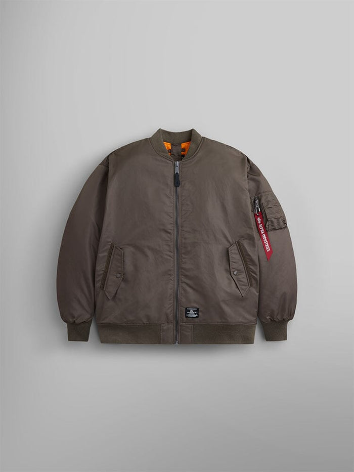 OVERSIZED MA-1 MOD BOMBER JACKET W OUTERWEAR Alpha Industries COYOTE BROWN XS
