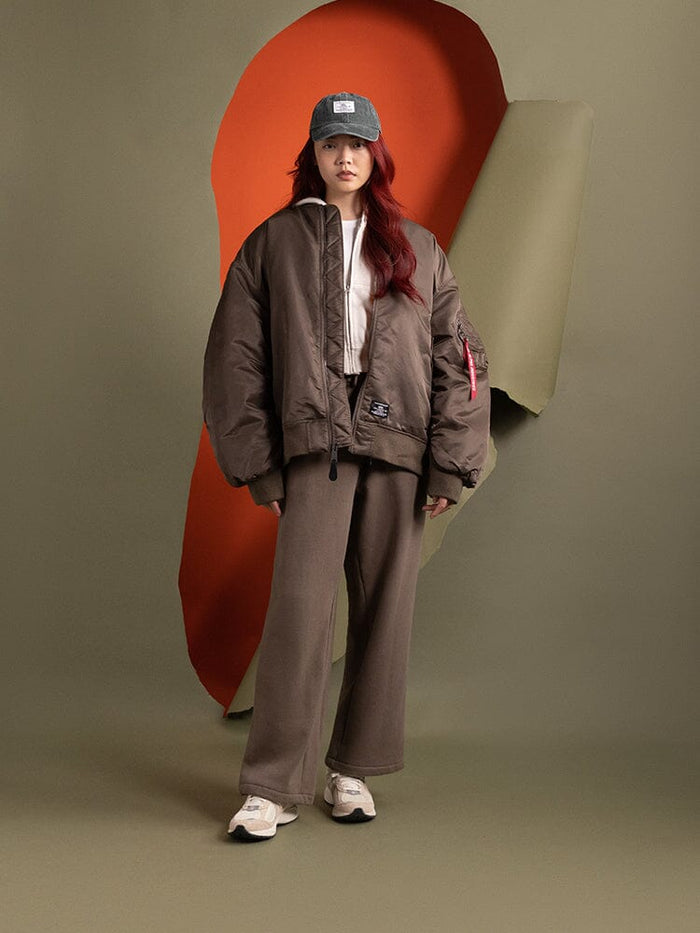 OVERSIZED MA-1 MOD BOMBER JACKET W OUTERWEAR Alpha Industries