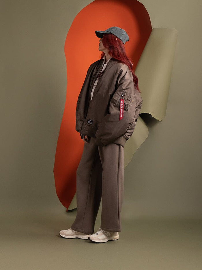 OVERSIZED MA-1 MOD BOMBER JACKET W OUTERWEAR Alpha Industries