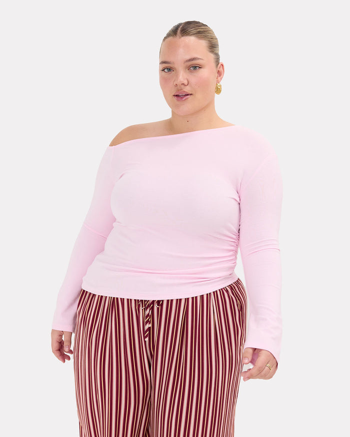 Wren Top in Pink | Size Inclusive AU 6-26 | The Lullaby Club