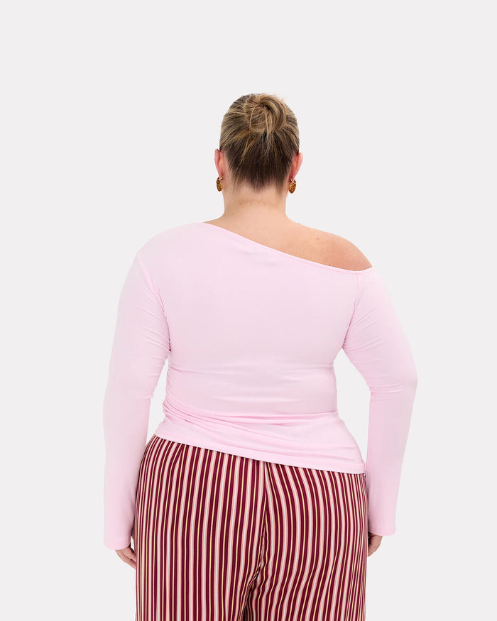 Dakota Top in Pink | Size Inclusive Winterwear | The Lullaby Club