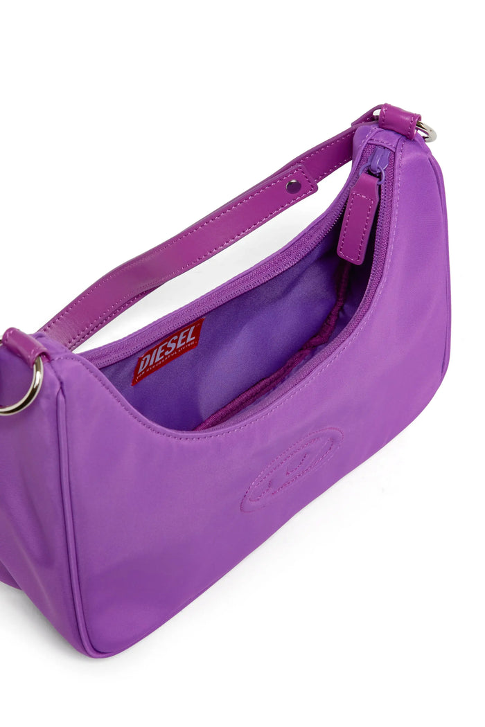 WUNSY - Nylon shoulder bag with Oval D logo