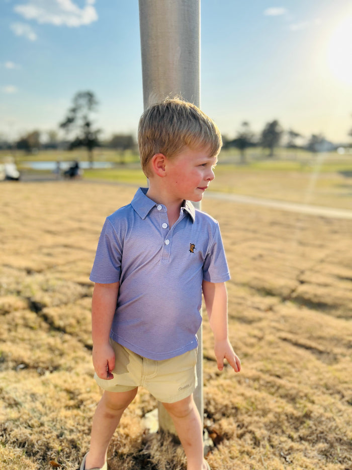 YOUTH CADDIE WAVE POLO