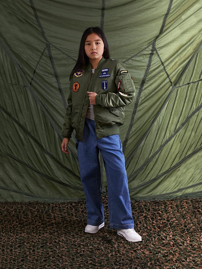 MA-1 SQUADRON BOMBER JACKET Y OUTERWEAR Alpha Industries